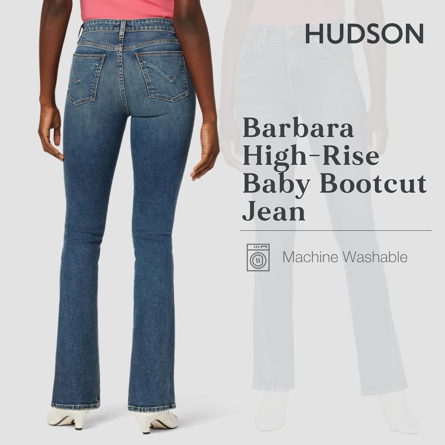 imageHUDSON Womens Barbara High Rise Baby Boot JeanStage
