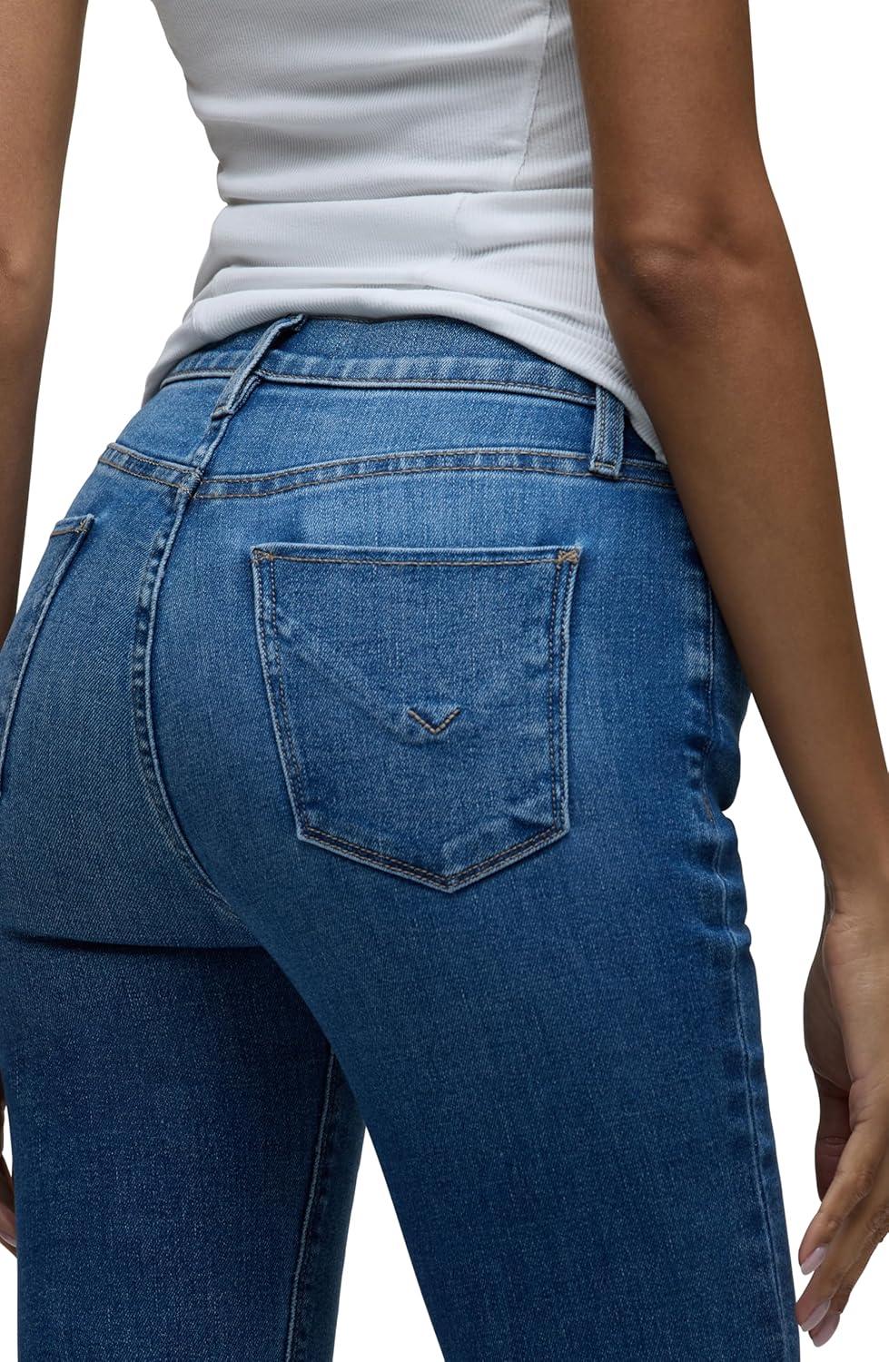 imageHUDSON Womens Barbara High Rise Bootcut Crop JeanPleasant