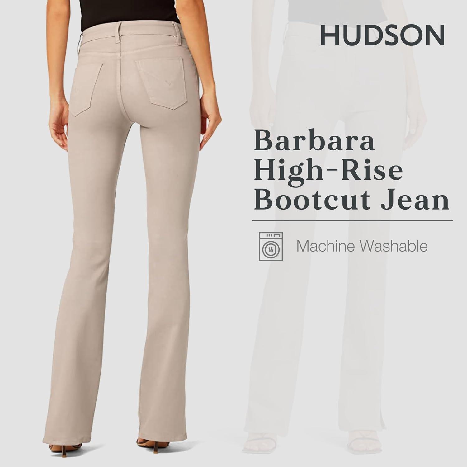 imageHUDSON Womens Barbara High Rise Bootcut JeanCoated Moonrock