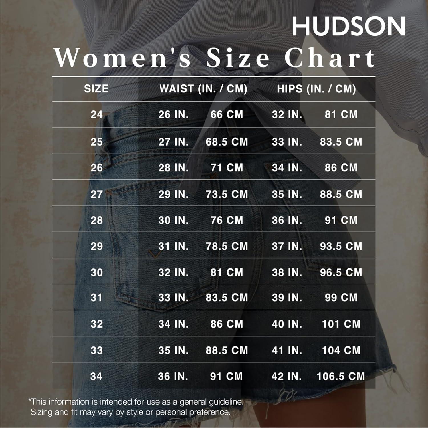 imageHUDSON Womens Barbara High Rise Bootcut JeanCoated Tortoise Sh