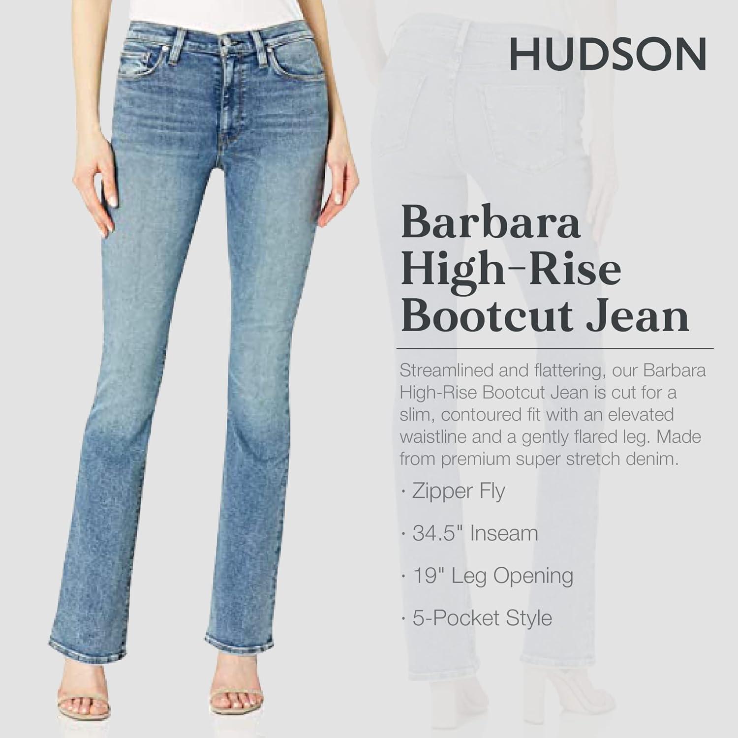 imageHUDSON Womens Barbara High Rise Bootcut JeanHead Turner