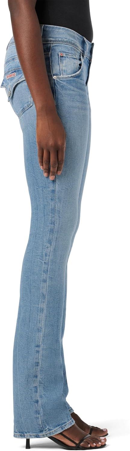 imageHUDSON Womens Beth Mid Rise Baby Bootcut Jean with Back Flap PocketsFilly