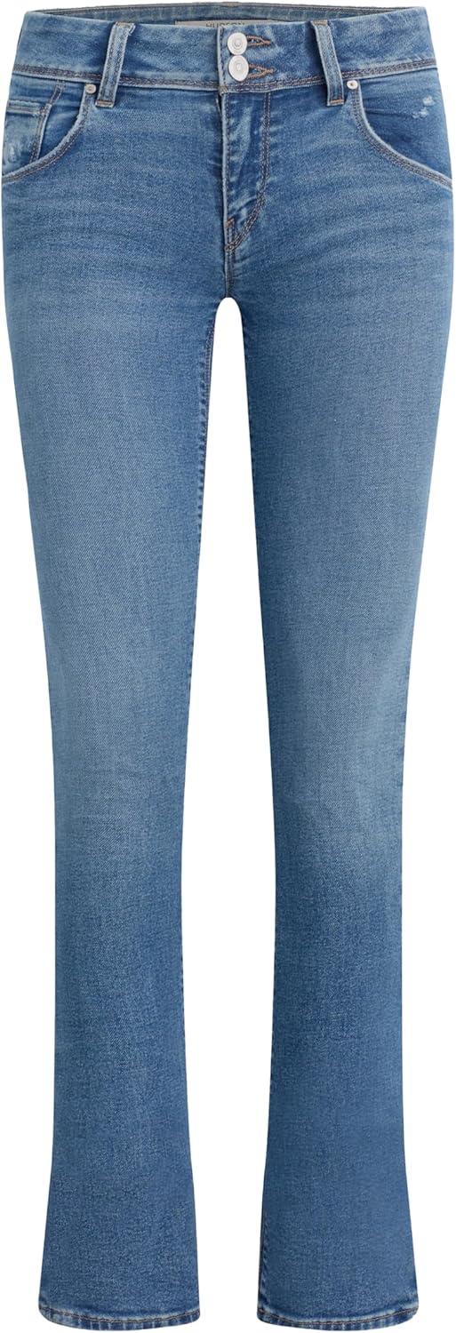 imageHUDSON Womens Beth Mid Rise Baby Bootcut Jean with Back Flap PocketsLuminaire