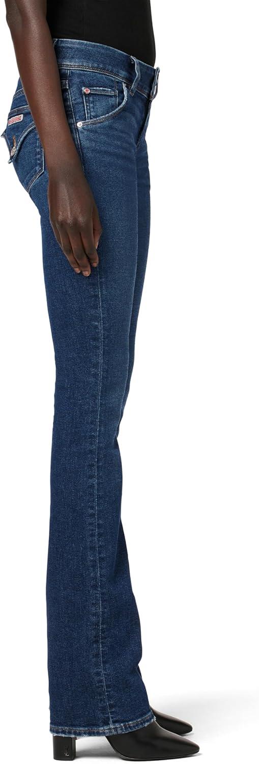 imageHUDSON Womens Beth Mid Rise Baby Bootcut Jean with Back Flap PocketsObsess