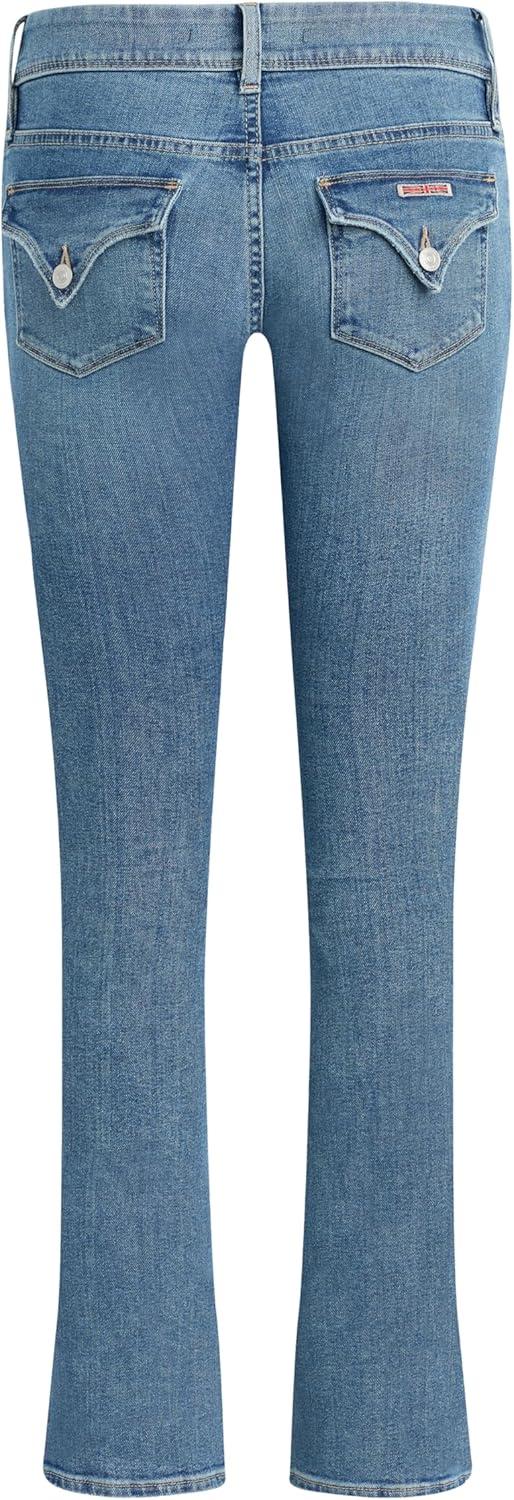 imageHUDSON Womens Beth Mid Rise Baby Bootcut Jean with Back Flap PocketsPromise