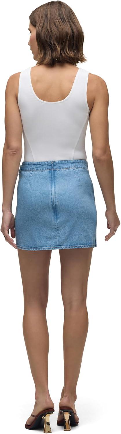 imageHUDSON Womens Curved Hem Mini SkirtMountain