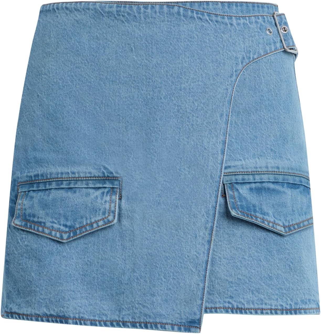 imageHUDSON Womens Curved Hem Mini SkirtMountain