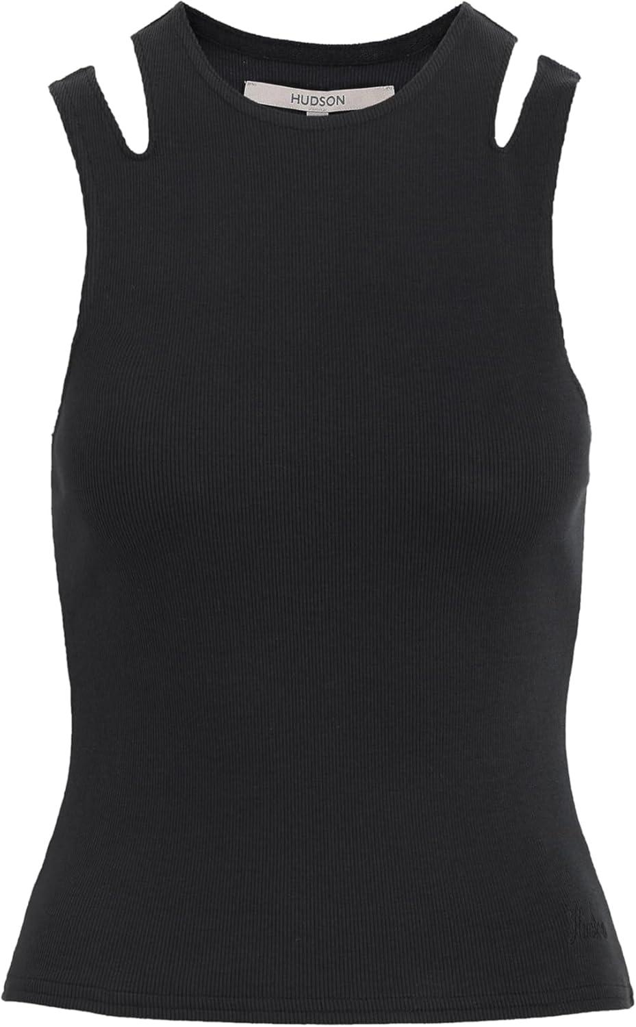 imageHUDSON Womens Cut Out TankBlack