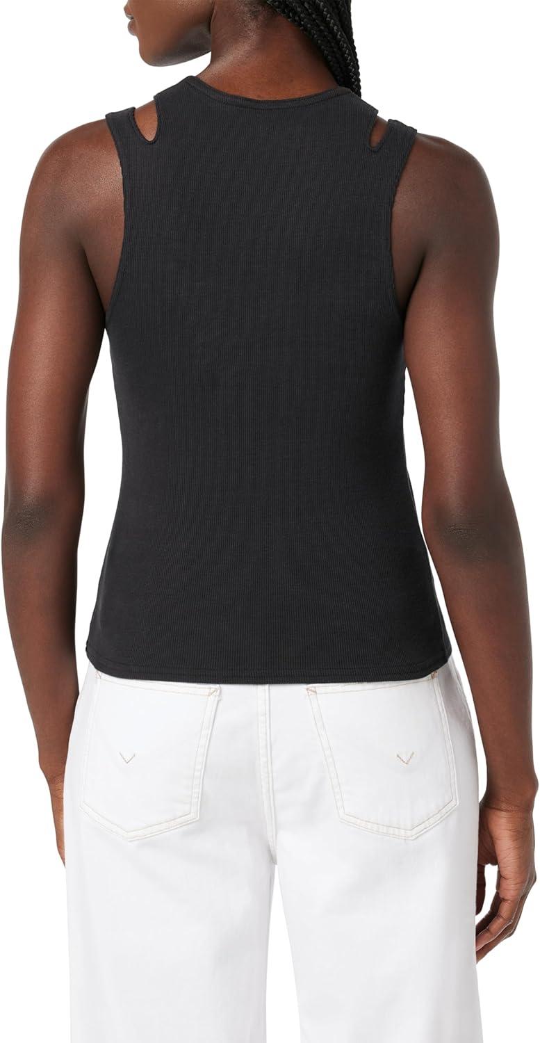 imageHUDSON Womens Cut Out TankBlack