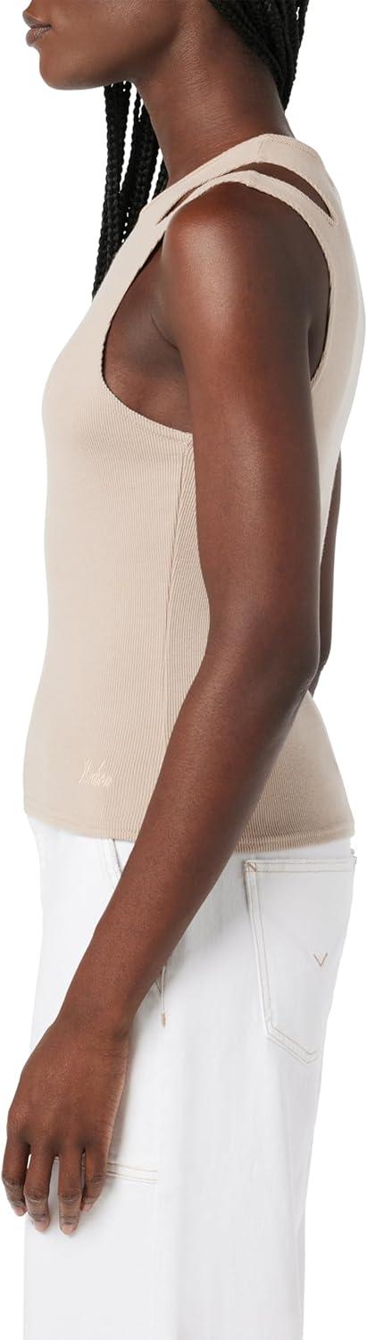 imageHUDSON Womens Cut Out TankCamel