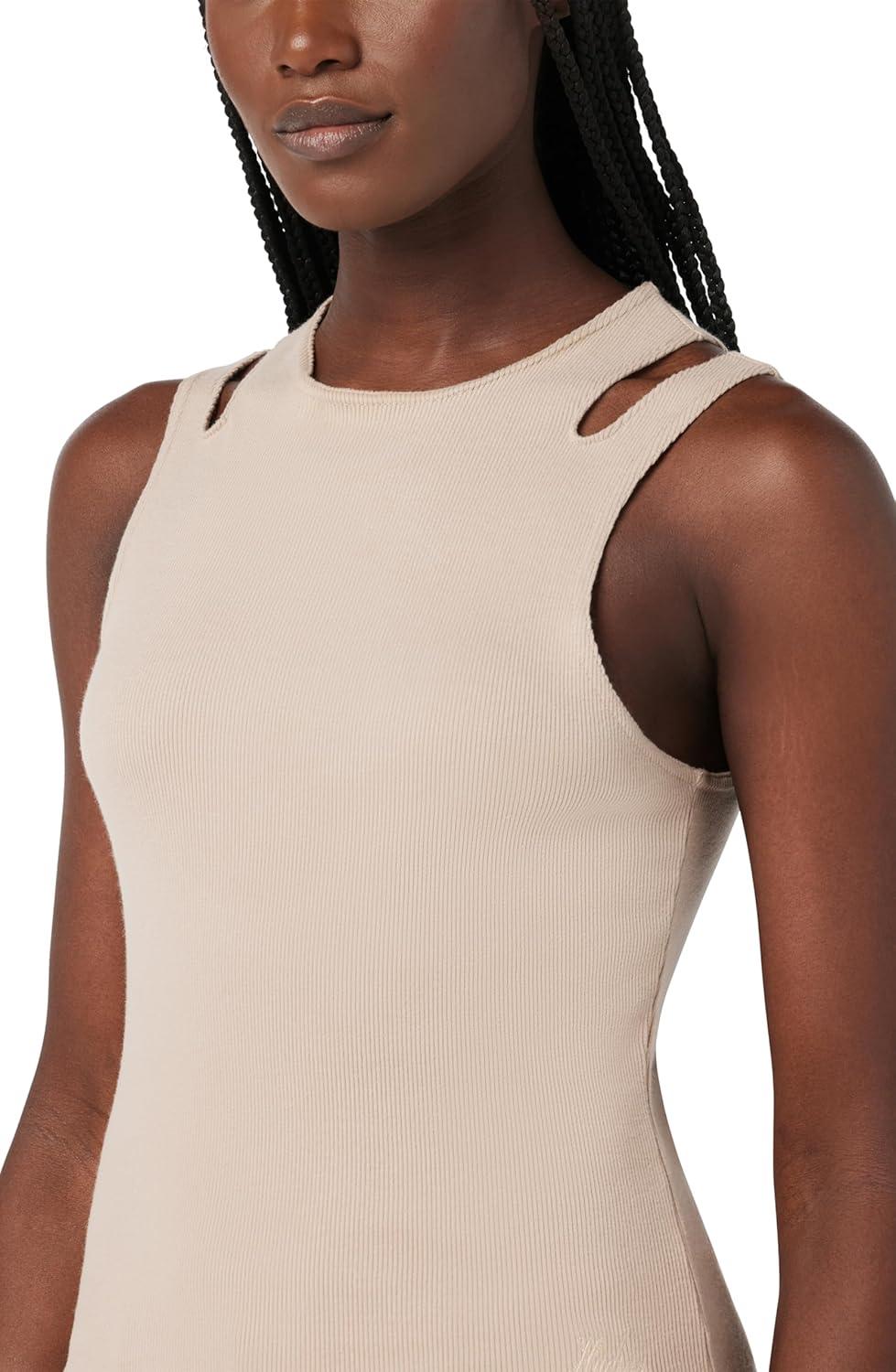 imageHUDSON Womens Cut Out TankCamel
