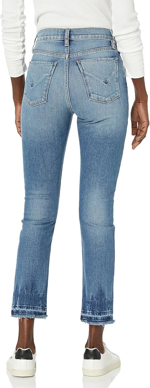 imageHUDSON Womens Holly High Rise Cropped Straight Leg JeanTry Me