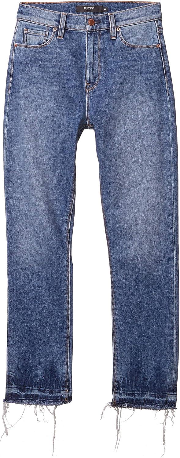 imageHUDSON Womens Holly High Rise Cropped Straight Leg JeanTry Me