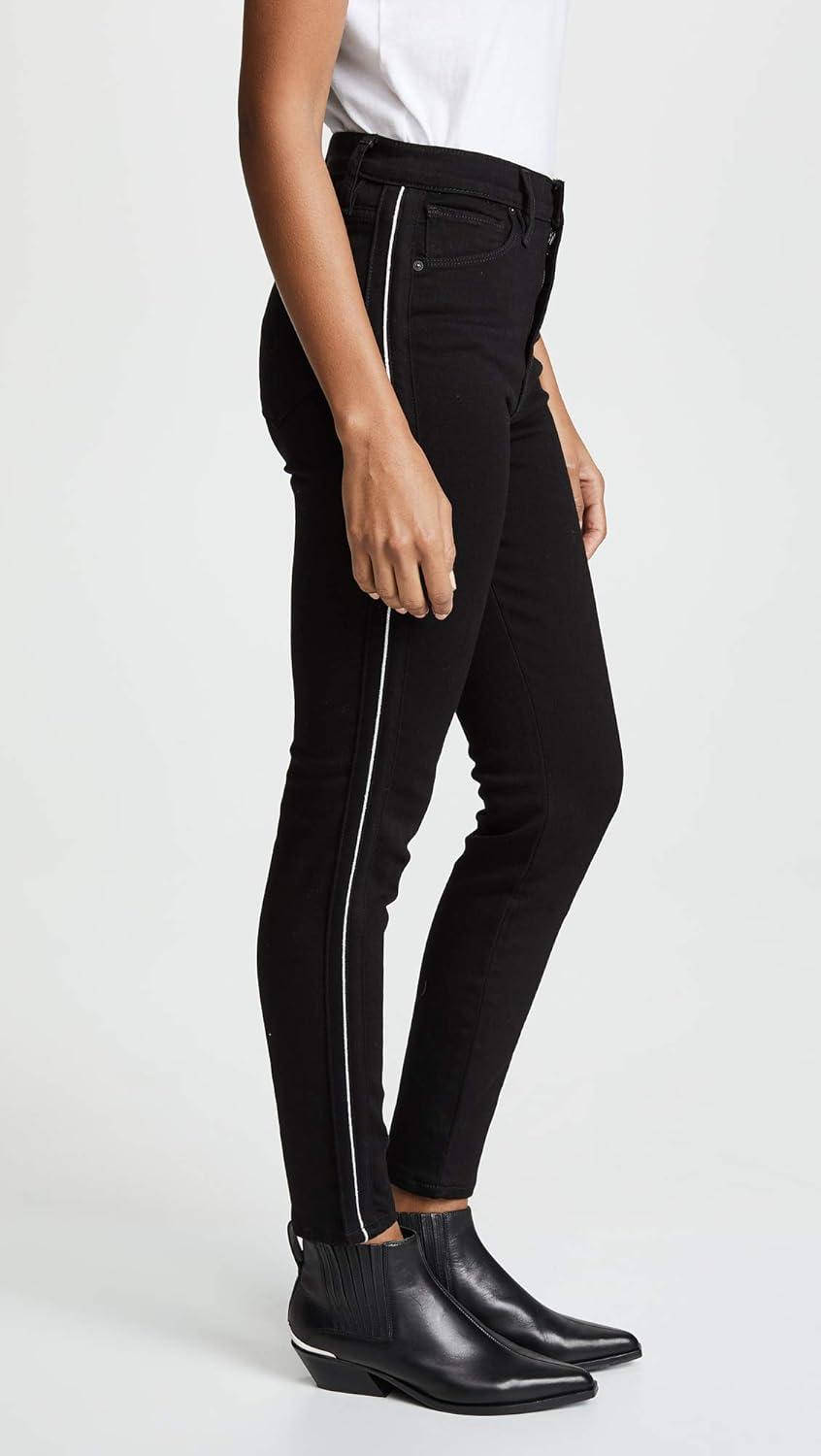 imageHUDSON Womens Holly High Rise Skinny Ankle JeanBlack Lux