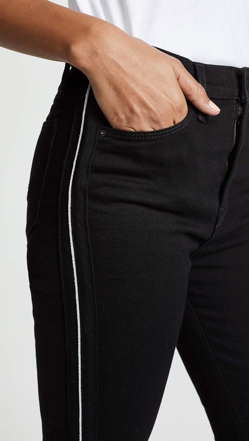 imageHUDSON Womens Holly High Rise Skinny Ankle JeanBlack Lux