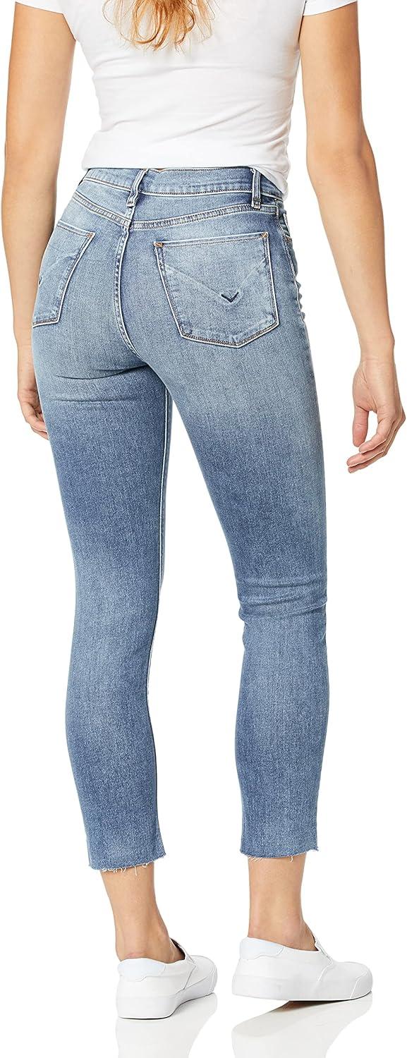 imageHUDSON Womens Holly High Rise Skinny Cropped JeanPreparty WRaw Hem