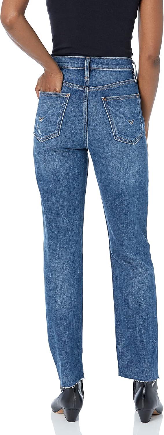 imageHUDSON Womens Holly High Rise Straight Leg JeanBlue Dreams