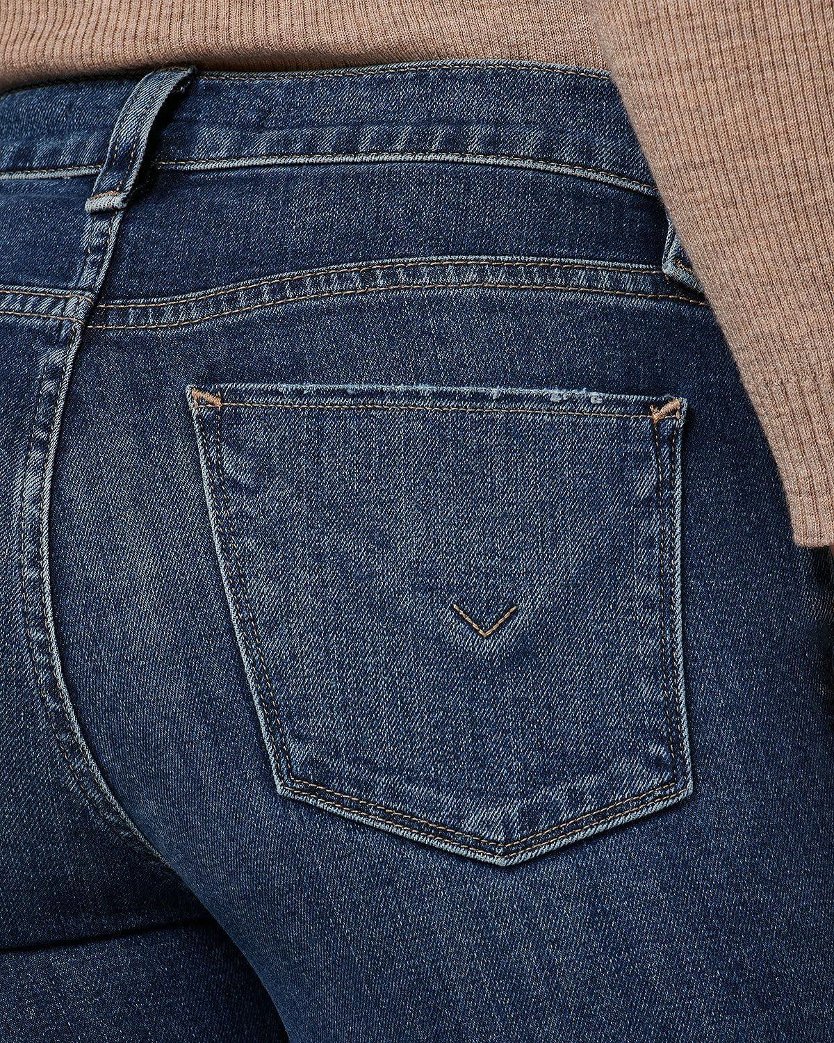 imageHUDSON Womens Nico Mid Rise Bootcut Jean Barefoot LengthMessage