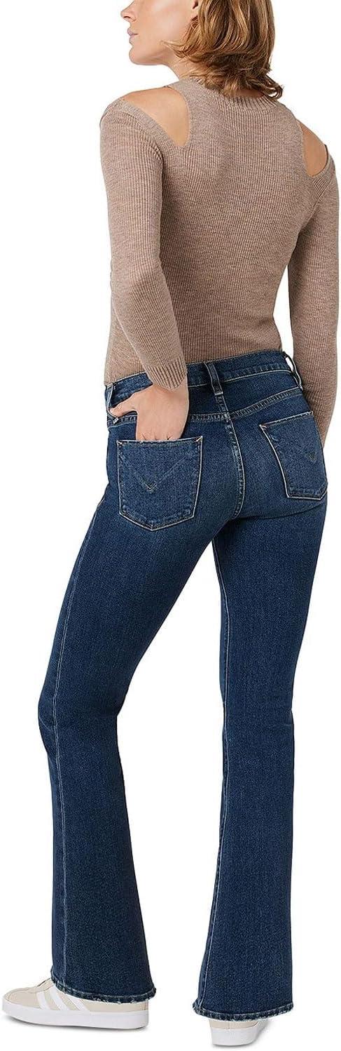 imageHUDSON Womens Nico Mid Rise Bootcut Jean Barefoot LengthMessage