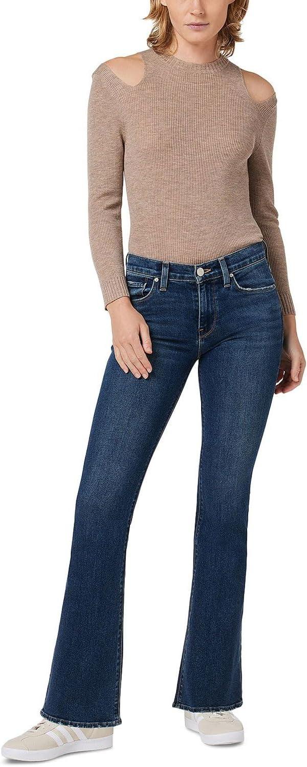 imageHUDSON Womens Nico Mid Rise Bootcut Jean Barefoot LengthMessage