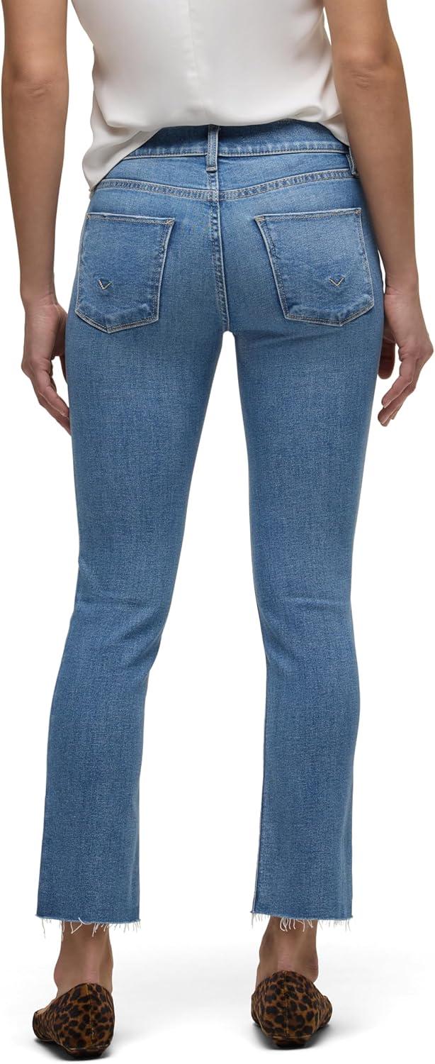 imageHUDSON Womens Nico MidRise Straight Leg Ankle JeanCamper
