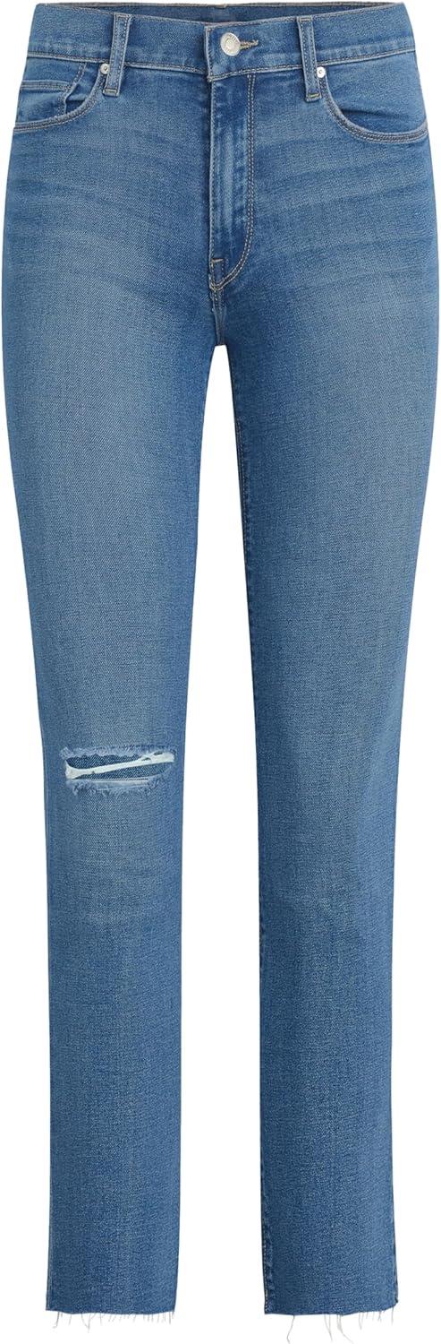 imageHUDSON Womens Nico MidRise Straight Leg Ankle JeanCamper