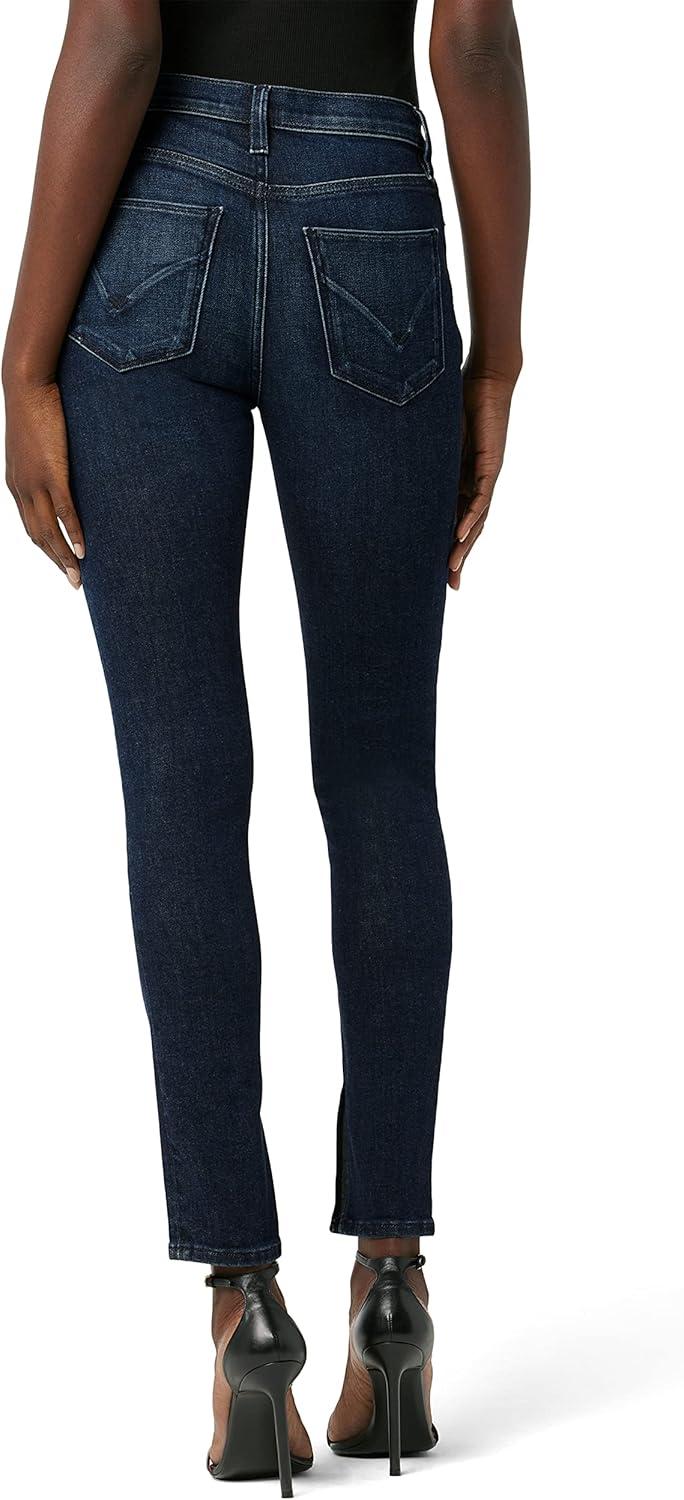 imageHUDSON Womens Nico MidRise Straight Leg Ankle JeanFossil