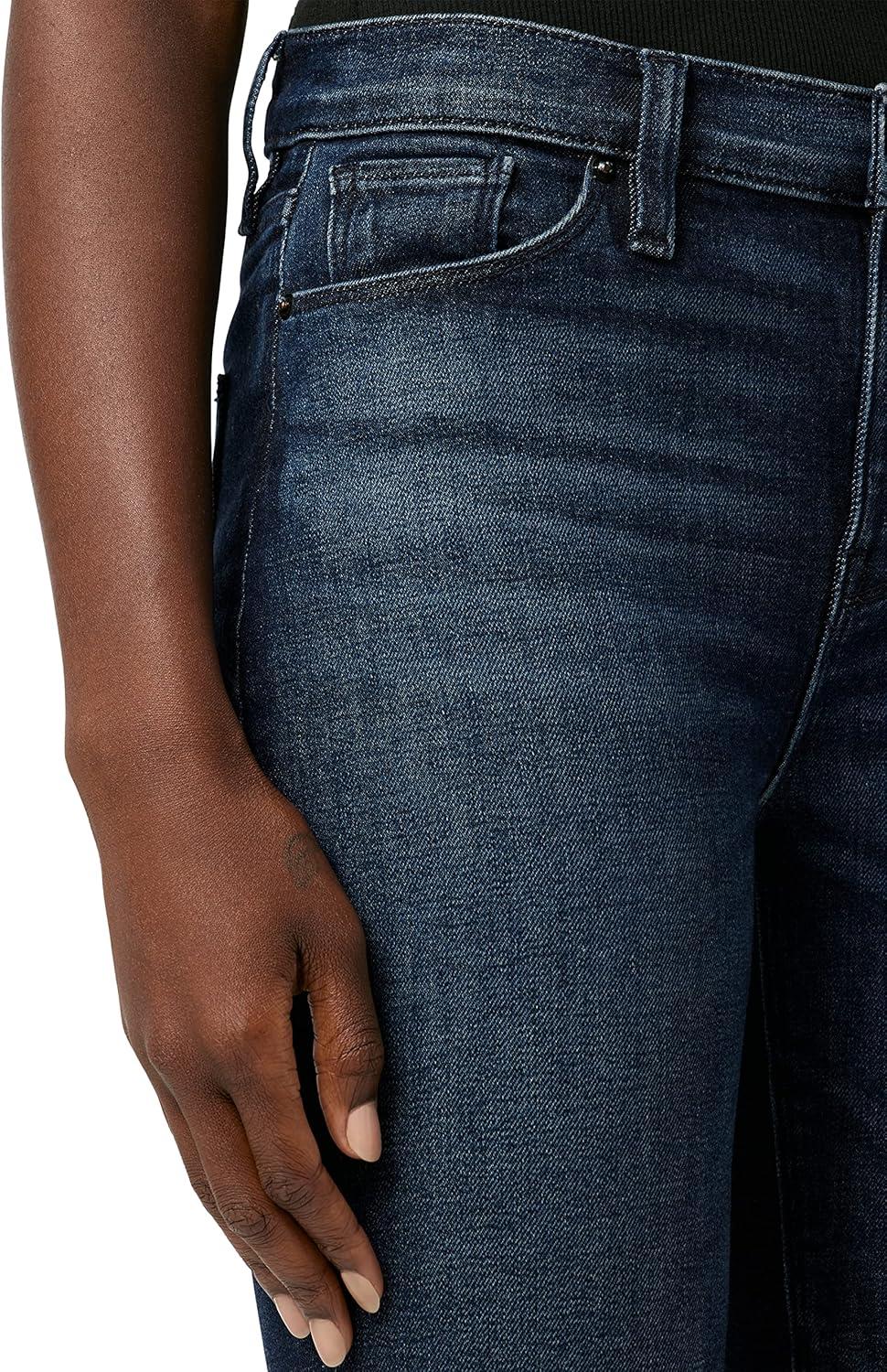 imageHUDSON Womens Nico MidRise Straight Leg Ankle JeanFossil