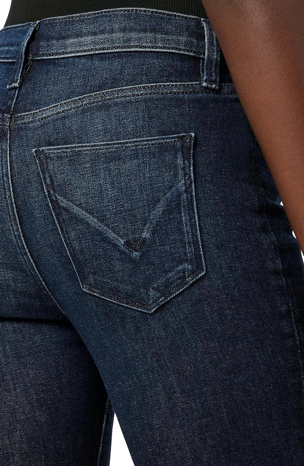 imageHUDSON Womens Nico MidRise Straight Leg Ankle JeanFossil