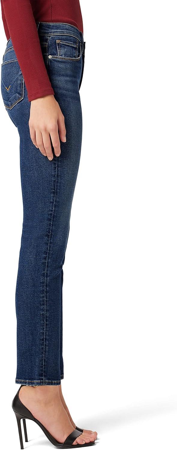 imageHUDSON Womens Nico MidRise Straight Leg Ankle JeanLucid