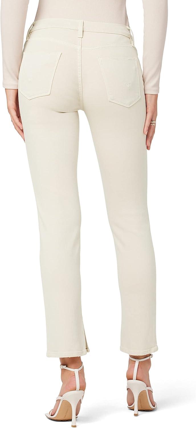 imageHUDSON Womens Nico MidRise Straight Leg Ankle JeanMoonbeam