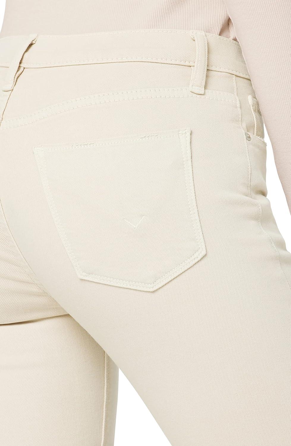 imageHUDSON Womens Nico MidRise Straight Leg Ankle JeanMoonbeam