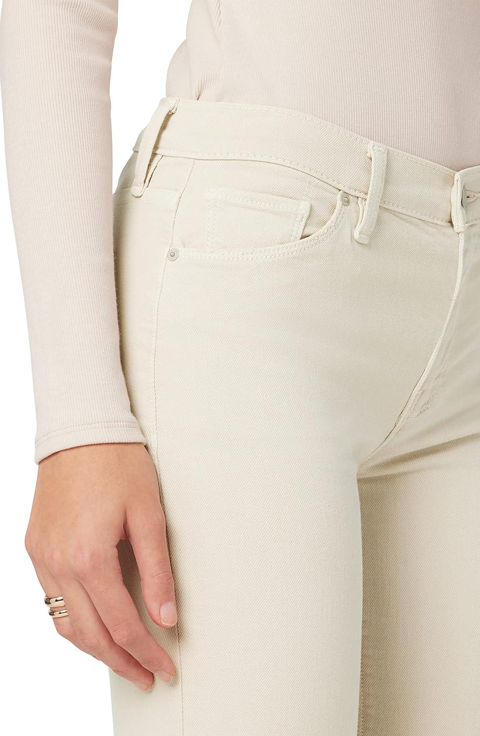 imageHUDSON Womens Nico MidRise Straight Leg Ankle JeanMoonbeam