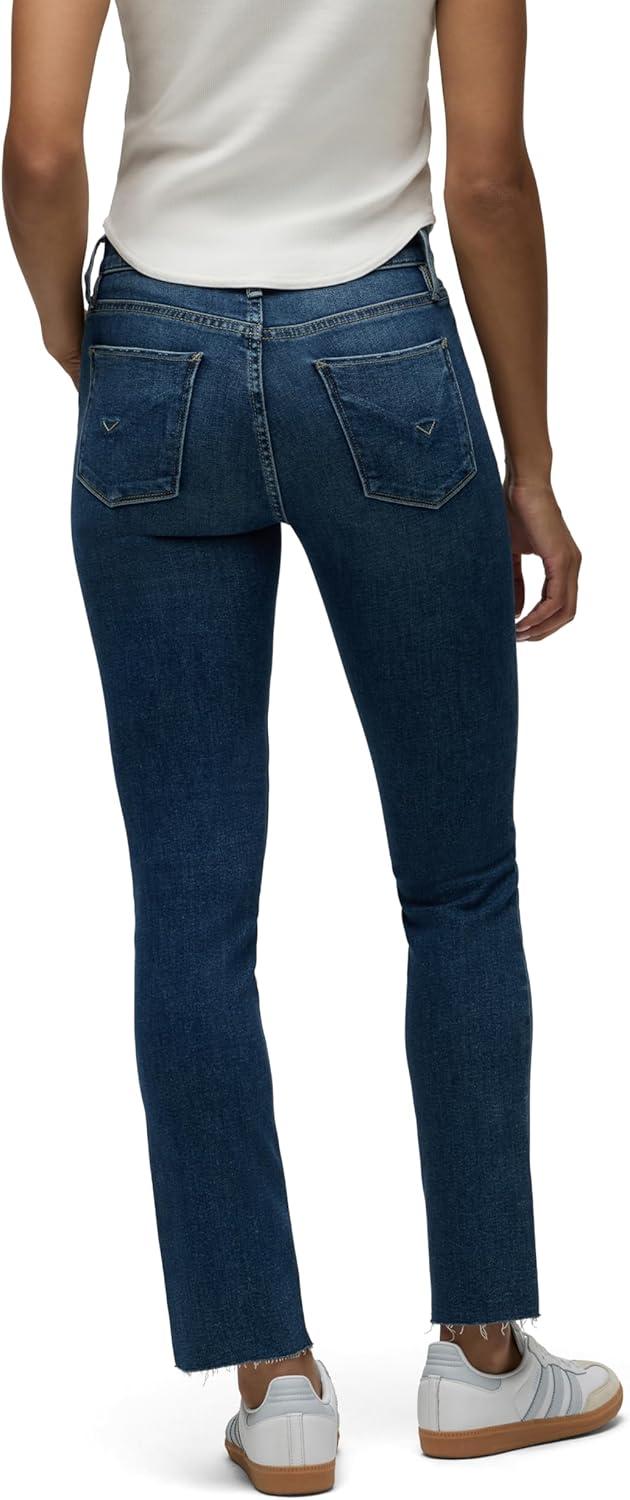 imageHUDSON Womens Nico MidRise Straight Leg Ankle JeanPark City