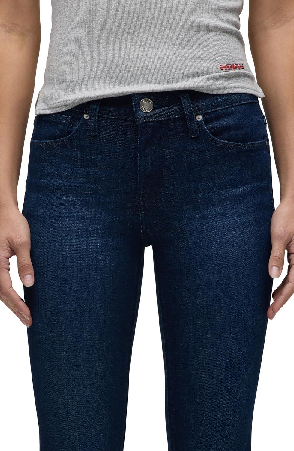 imageHUDSON Womens Nico MidRise Straight Leg Ankle JeanRescue