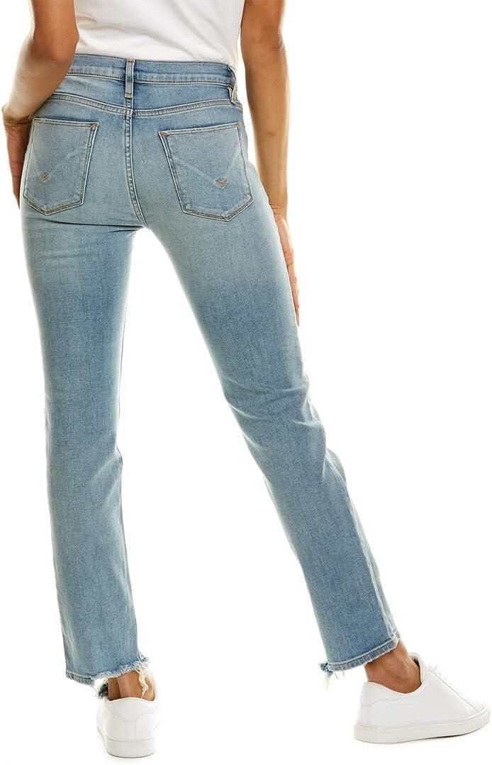imageHUDSON Womens Nico MidRise Straight Leg Ankle JeanSoul Sister