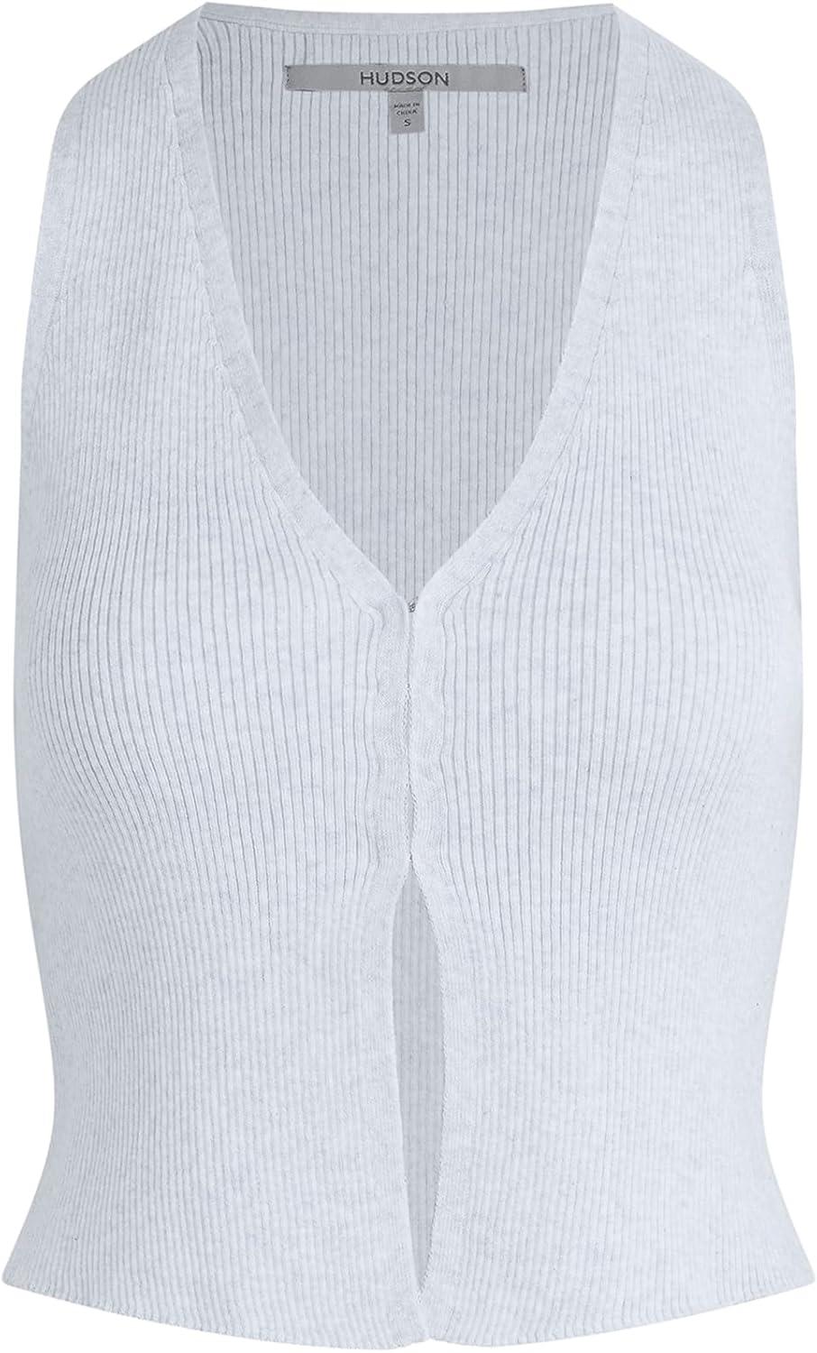 imageHUDSON Womens Sleeveless VNeck SweaterBallad Blue