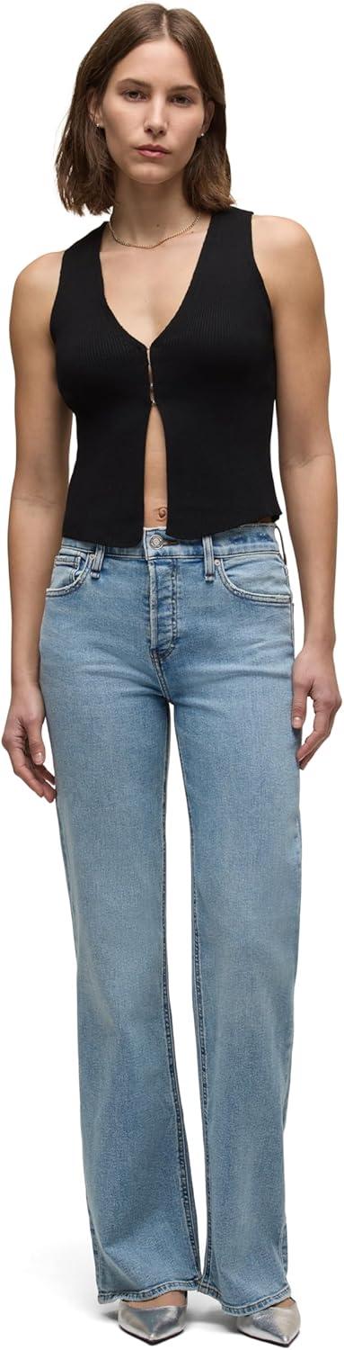 imageHUDSON Womens Sleeveless VNeck SweaterBlack