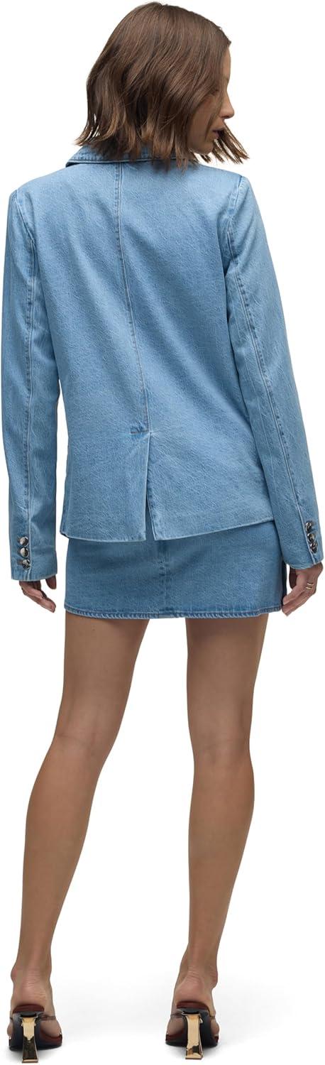 imageHUDSON Womens Stylized Boyfriend BlazerMountain