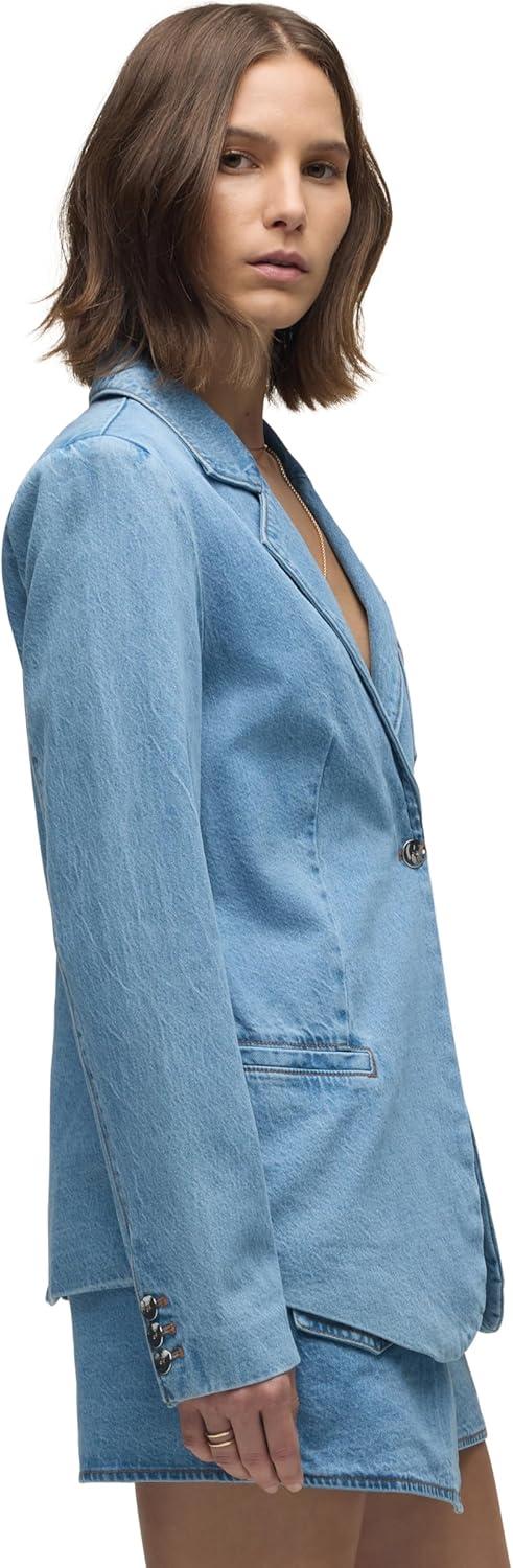 imageHUDSON Womens Stylized Boyfriend BlazerMountain