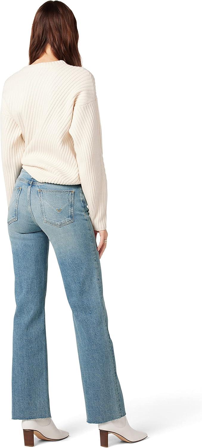 imageHudson Womens Rosie High Rise Wide Leg JeanCelestial