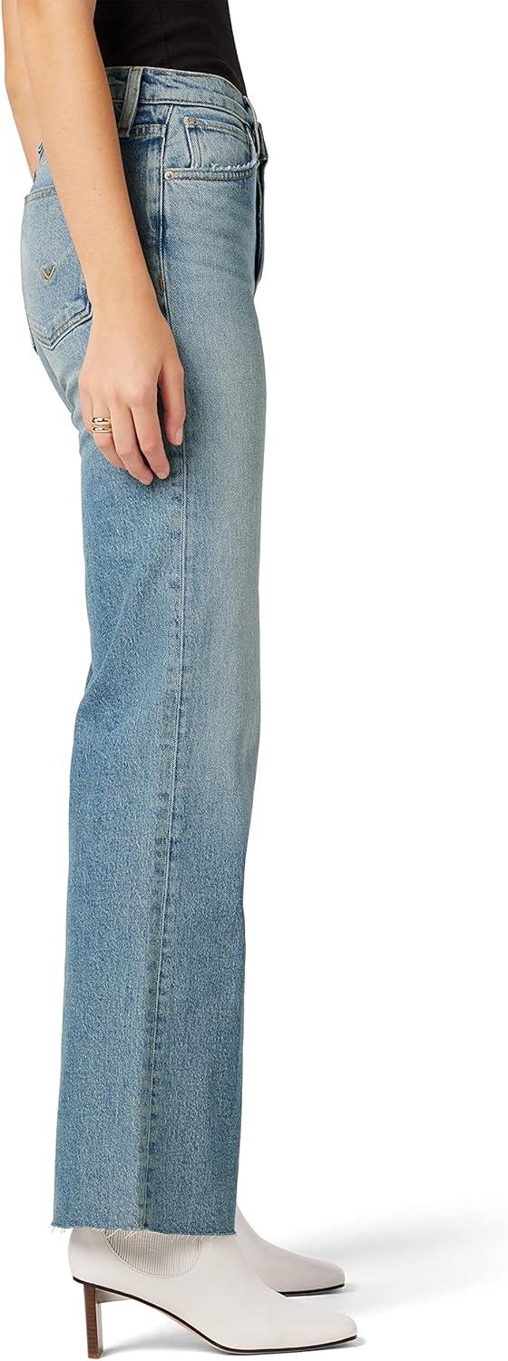 imageHudson Womens Rosie High Rise Wide Leg JeanCelestial