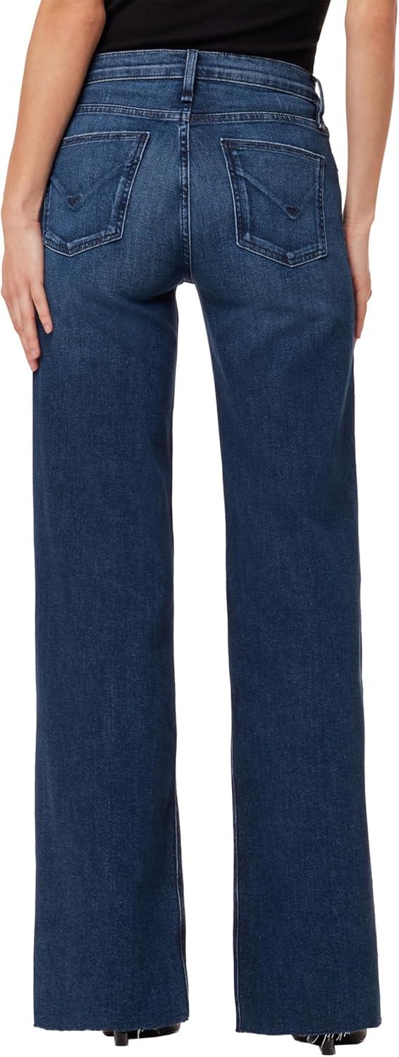 imageHudson Womens Rosie High Rise Wide Leg JeanDover