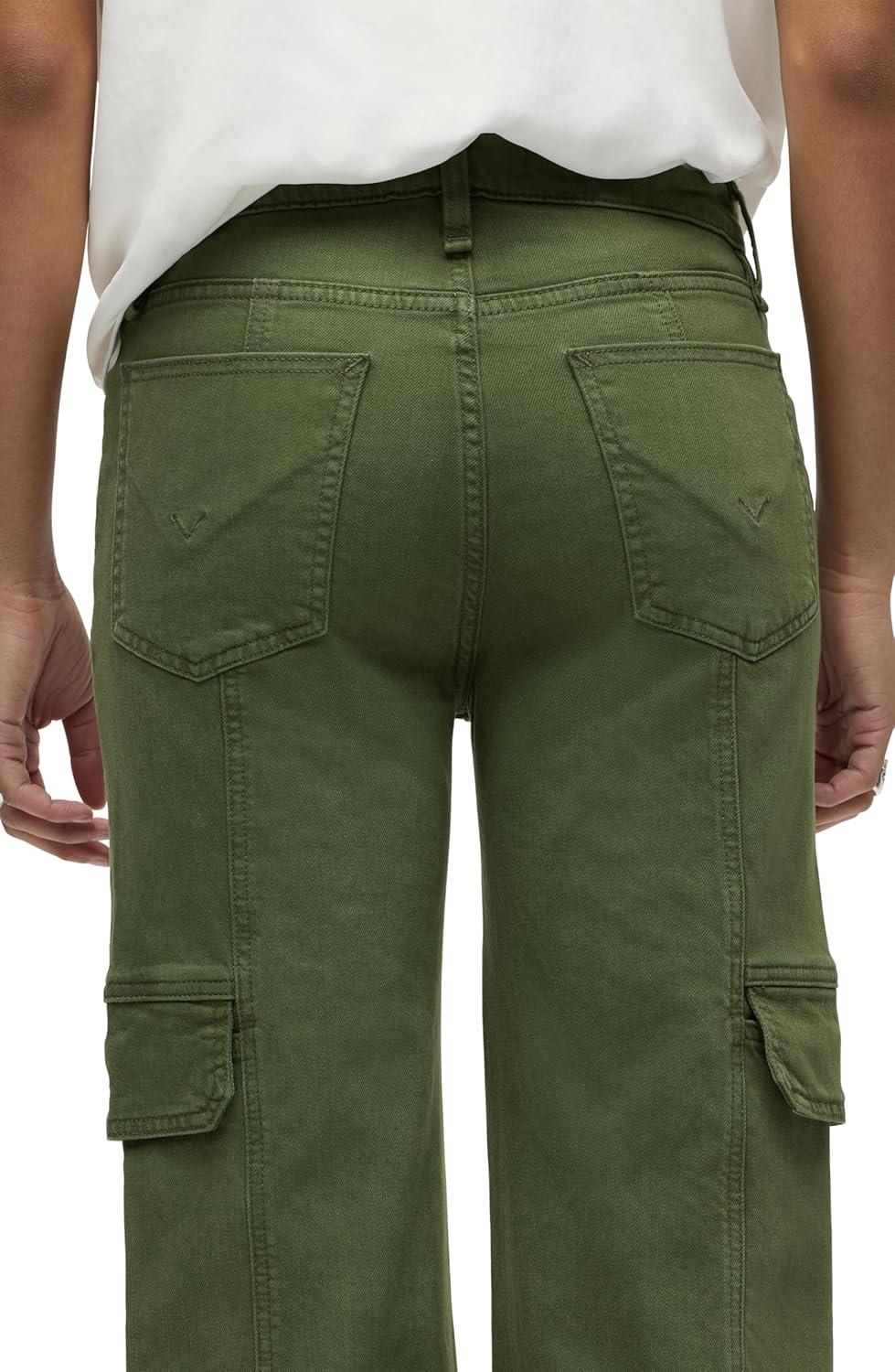imageHudson Womens Rosie HighRise Cargo Wide LegCypress