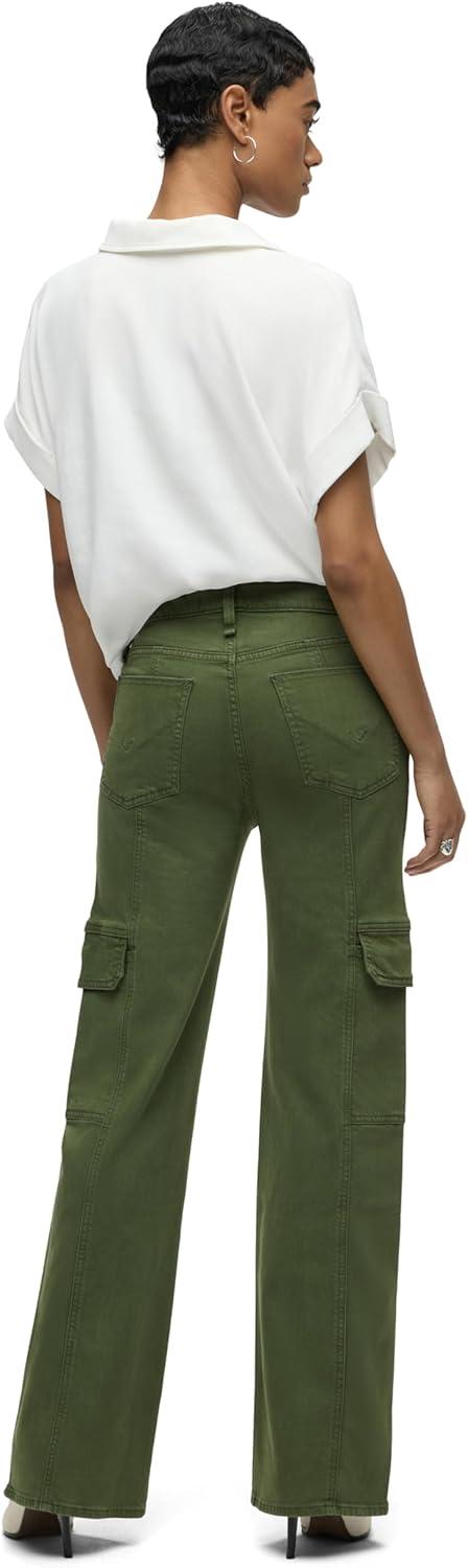 imageHudson Womens Rosie HighRise Cargo Wide LegCypress