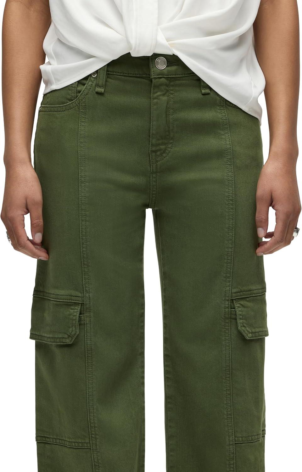 imageHudson Womens Rosie HighRise Cargo Wide LegCypress