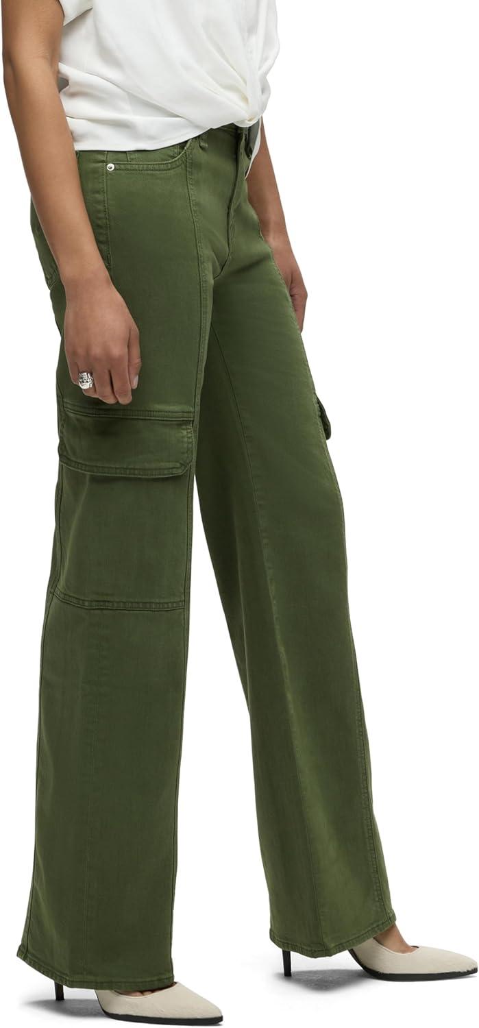imageHudson Womens Rosie HighRise Cargo Wide LegCypress