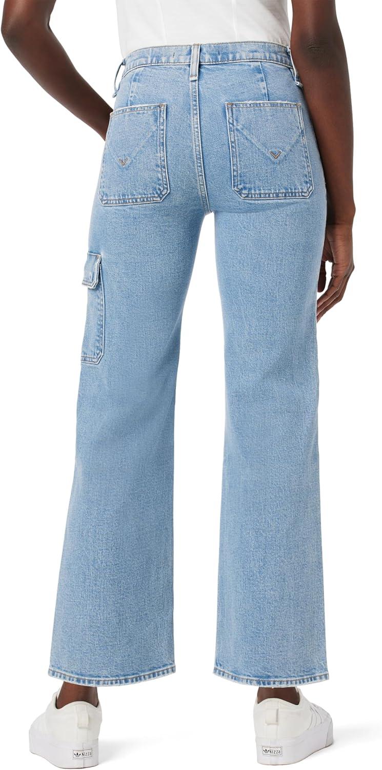imageHudson Womens Rosie HighRise Cargo Wide LegReservoirdpp
