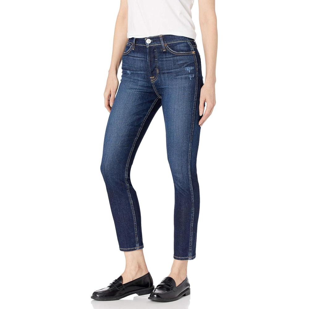 imageHUDSON Womens Holly High Rise Skinny Cropped JeanCorrupt