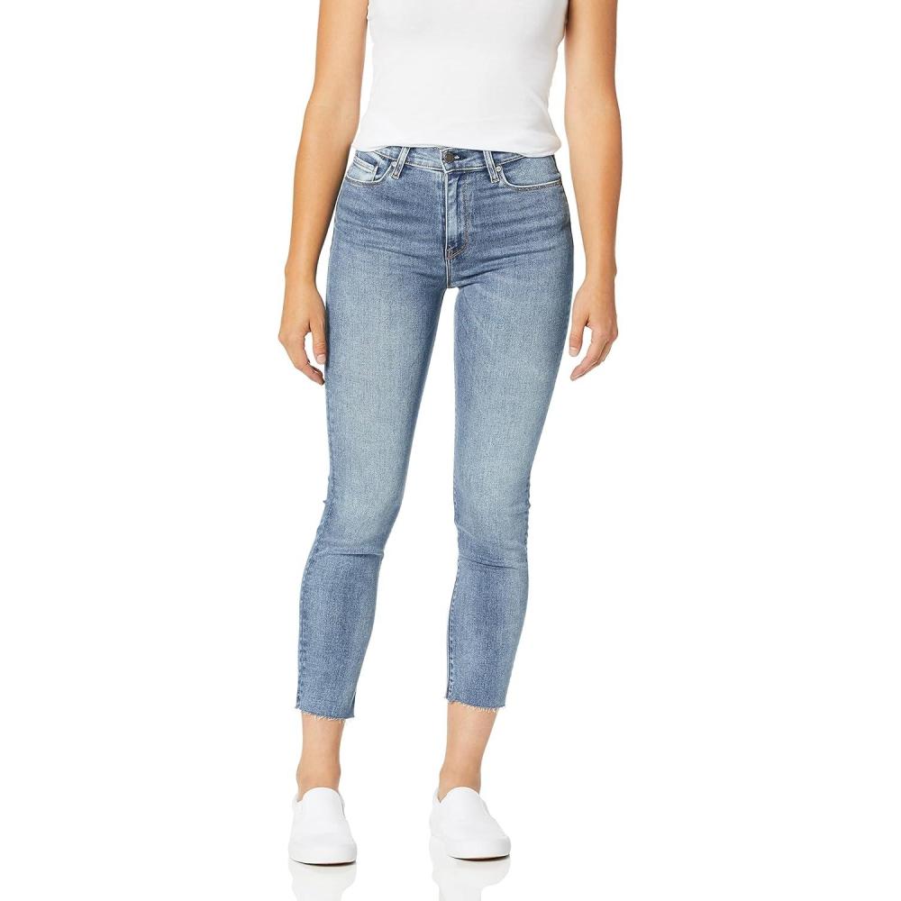 imageHUDSON Womens Holly High Rise Skinny Cropped JeanPreparty WRaw Hem